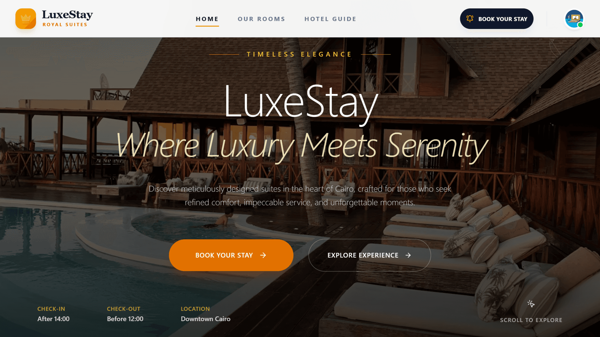 Luxestay – Hotel Booking Experience